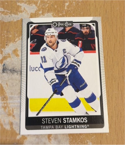 2021-22 O-Pee-Chee #6 Steven Stamkos — front