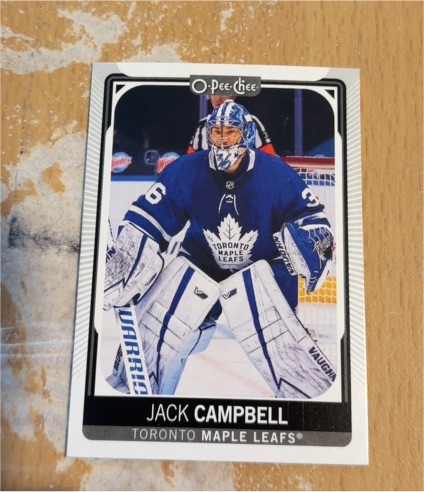 2021-22 O-Pee-Chee #284 Jack Campbell — front