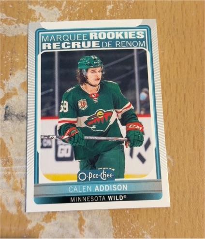 2021-22 O-Pee-Chee Marquee Rookies #531 Calen Addison — front
