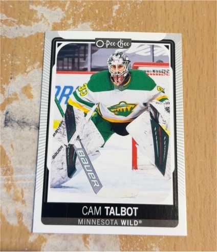 2021-22 O-Pee-Chee #362 Cam Talbot Minnesota Wild — front