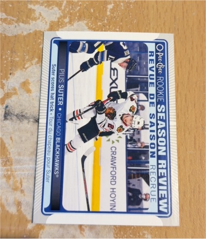 2021-22 O-Pee-Chee Rookie Season Review #542 Pius Suter — front
