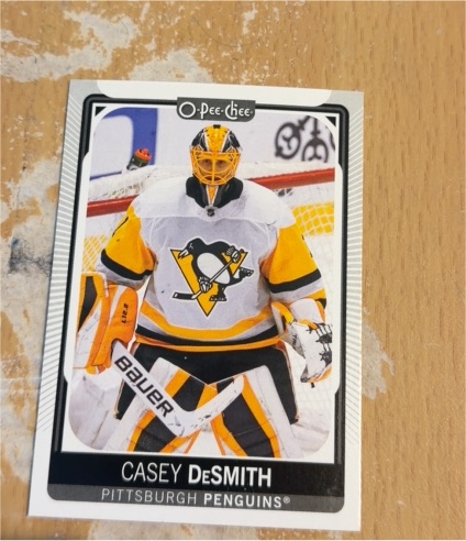 2021-22 O-Pee-Chee #180 Casey DeSmith — front