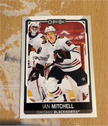 2021-22 O-Pee-Chee #183 Ian Mitchell — front
