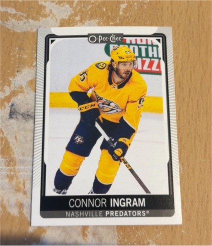 2021-22 O-Pee-Chee #190 Connor Ingram — front
