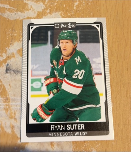 2021-22 O-Pee-Chee #193 Ryan Suter Minnesota Wild — front