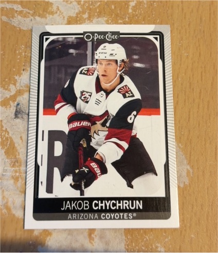 2021-22 O-Pee-Chee #156 Jakob Chychrun — front