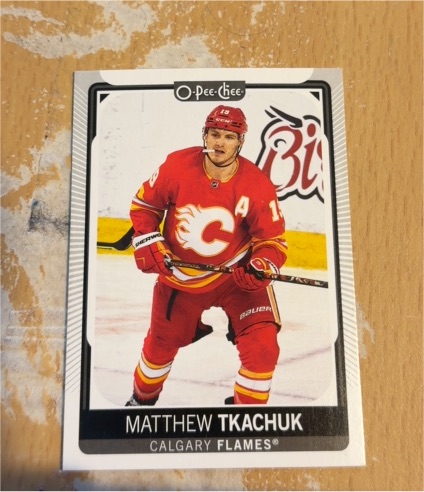 2021-22 O-Pee-Chee #198 Matthew Tkachuk — front