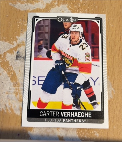 2021-22 O-Pee-Chee #94 Carter Verhaeghe — front
