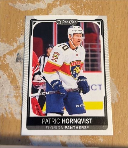 2021-22 O-Pee-Chee #84 Patric Hornqvist Florida Panthers — front