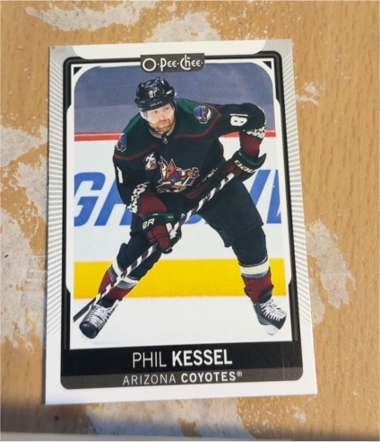 2021-22 O-Pee-Chee #77 Phil Kessel — front
