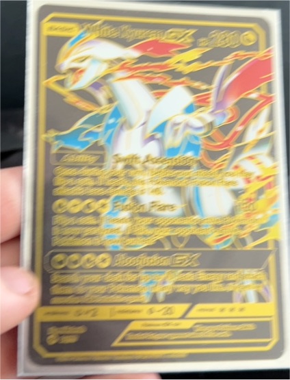 2024 Pokémon Kyurem The Ultimate Dragon Lord GX Gold Foil — front
