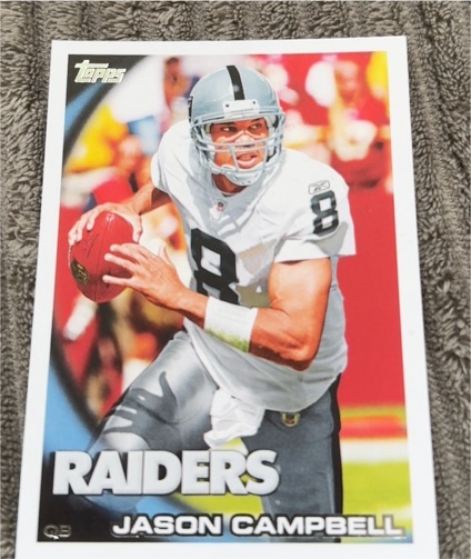 2010 Topps #318 Jason Campbell — front