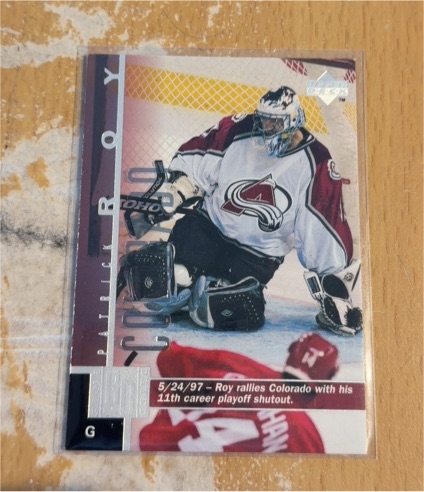1997-98 Upper Deck #43 Patrick Roy — front