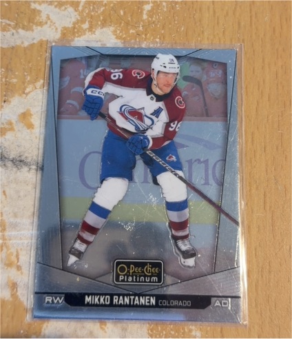 2024-25 O-Pee-Chee Platinum #196 Mikko Rantanen — front