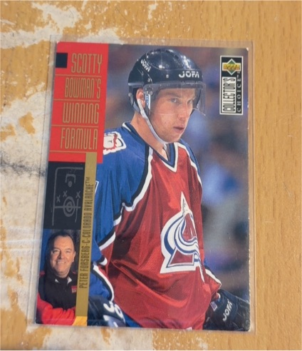 1996-97 Upper Deck Collector's Choice #307 Scotty Bowman's Winning Formula Patrick Roy — front