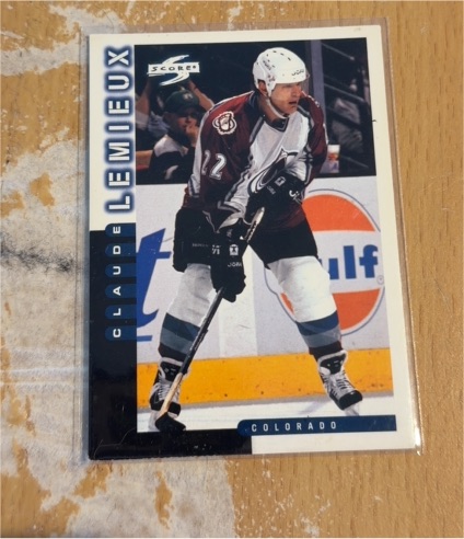 1997-98 Score #62 Claude Lemieux — front