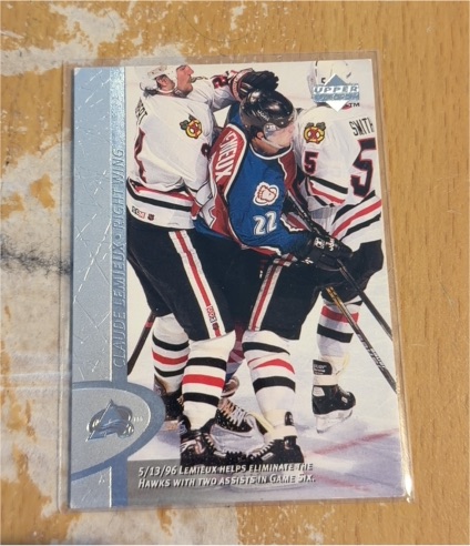 1996-97 Upper Deck #243 Claude Lemieux — front