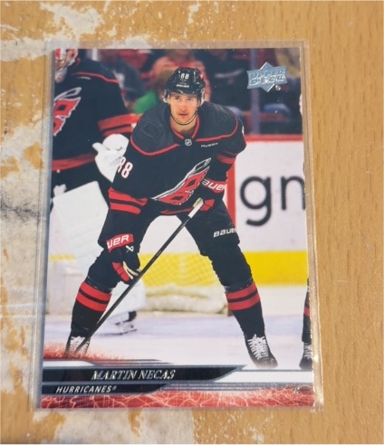 2024-25 Upper Deck #41 Martin Necas — front