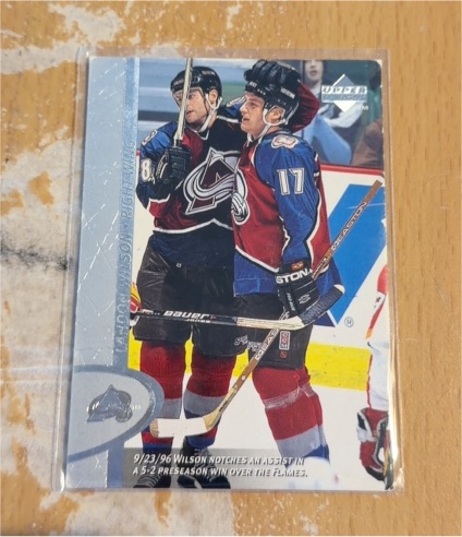 1996-97 Upper Deck #242 Landon Wilson — front