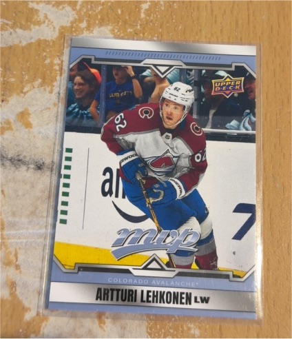 2024-25 Upper Deck MVP #217 Artturi Lehkonen — front
