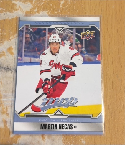2024-25 Upper Deck MVP #20 Martin Necas — front