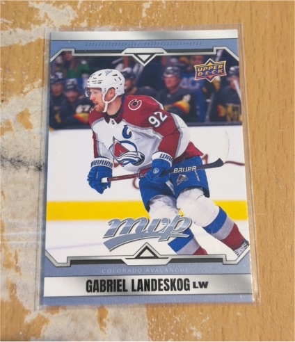 2024-25 Upper Deck MVP #177 Gabriel Landeskog — front