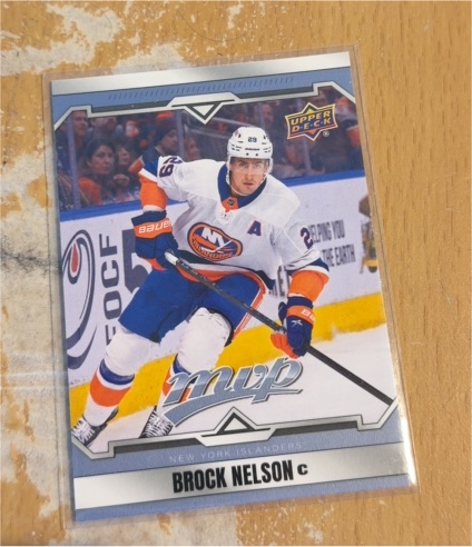 2024-25 Upper Deck MVP #113 Brock Nelson — front