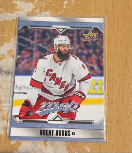 2024-25 Upper Deck MVP #87 Brent Burns — front