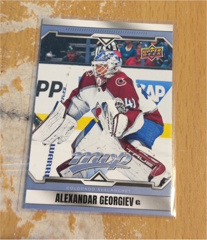 2024-25 Upper Deck MVP #79 Alexandar Georgiev — front