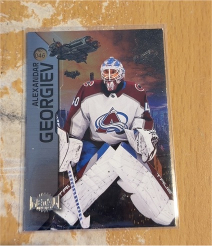 2023-24 Skybox Metal Universe #046 Alexandar Georgiev — front