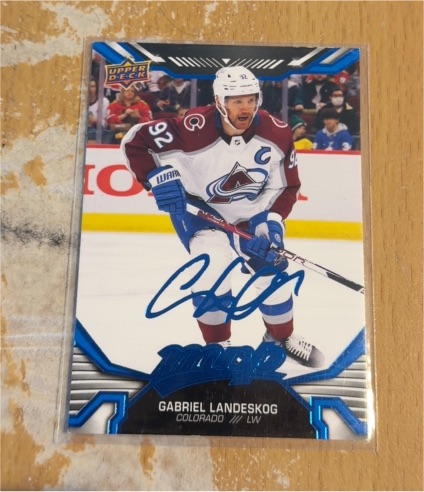 2022-23 Upper Deck MVP #59 Gabriel Landeskog — front