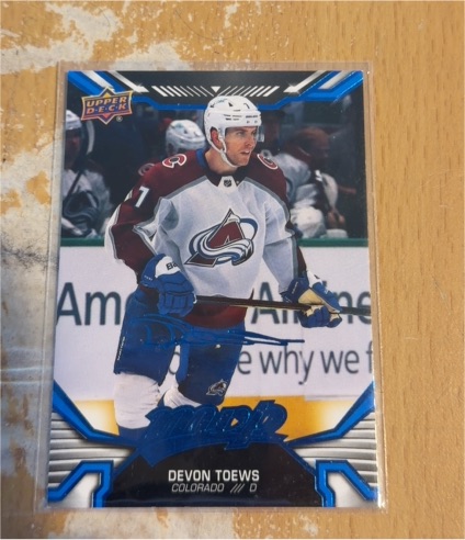 2022-23 Upper Deck MVP #81 Devon Toews — front