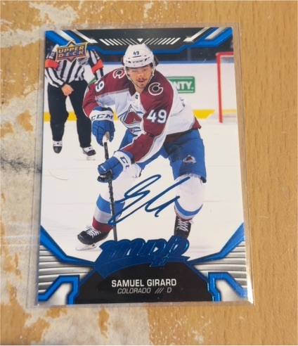 2022-23 Upper Deck MVP #49 Samuel Girard — front