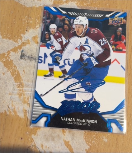 2022-23 Upper Deck MVP #216 Nathan MacKinnon — front