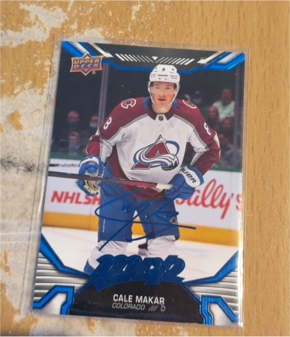 2022-23 Upper Deck MVP #8 Cale Makar — front
