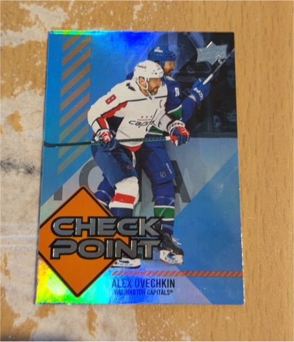 2024-25 Upper Deck Check Point #CP-11 Alex Ovechkin — front