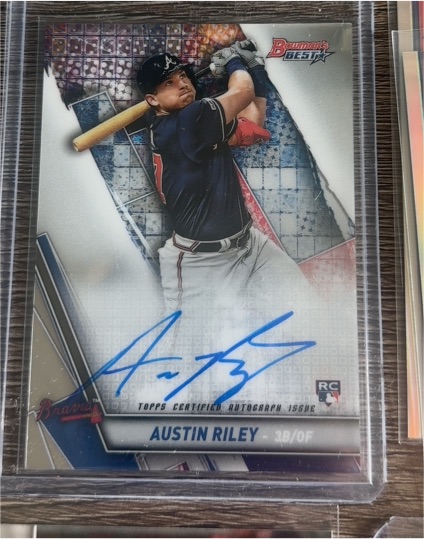 2019 Bowman's Best #4 Austin Riley — front