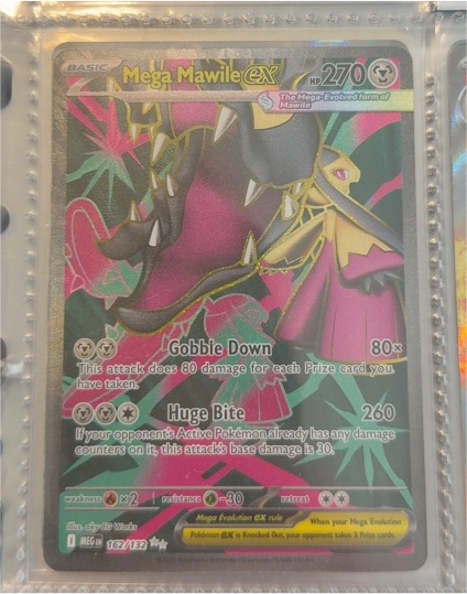 2025 Pokémon Mega Mawile ex 162/132 — front