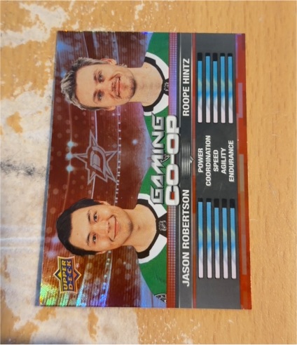 2024-25 Upper Deck Series 1 #CGO-16 Jason Robertson, Roope Hintz — front