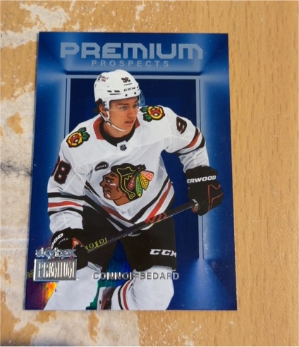 2023-24 Skybox Metal Universe Premium Prospects #PP-1 Connor Bedard — front