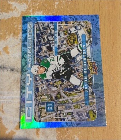 2024-25 Upper Deck Series 1 #CS-14 Jason Robertson City Satellites — front