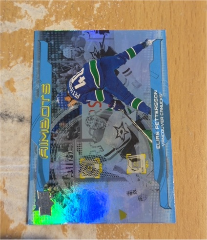 2024-25 Upper Deck #AB-5 Elias Pettersson Aimbots — front
