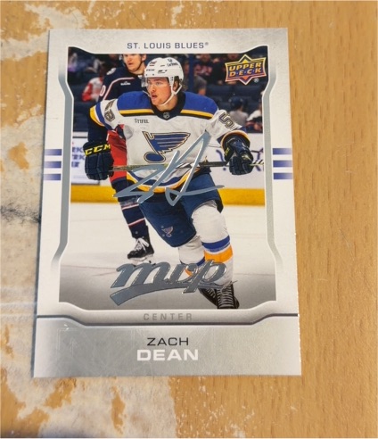 2024-25 Upper Deck MVP 10th Anniversary #MR-27 Zach Dean — front