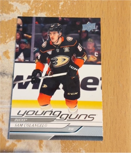 2024-25 Upper Deck Series 1 #240 Sam Colangelo — front