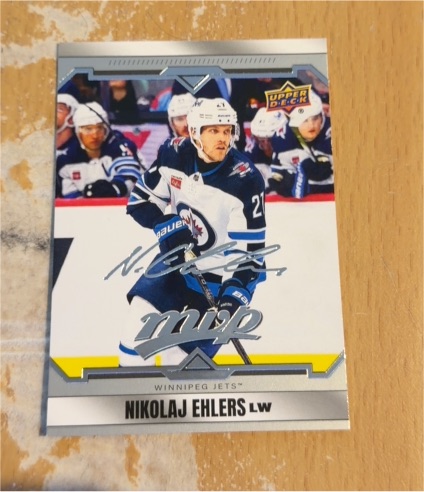 2023-24 Upper Deck MVP #62 Nikolaj Ehlers — front