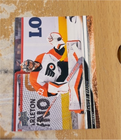 2024-25 Upper Deck Series 1 #135 Samuel Ersson — front