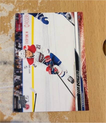 2022-23 Upper Deck #95 Cole Caufield — front