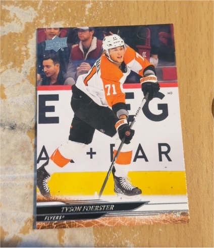 2024-25 Upper Deck Series 1 #137 Tyson Foerster — front