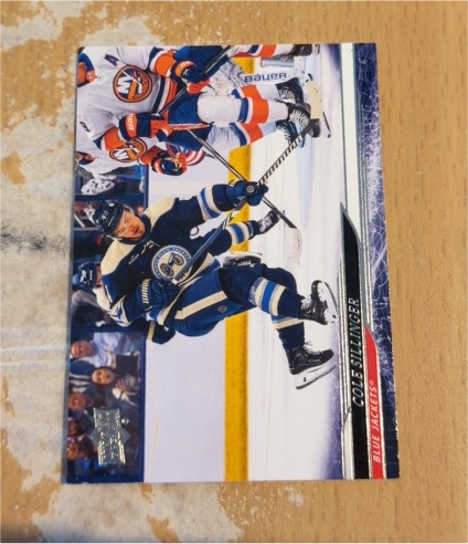 2024-25 Upper Deck #58 Cole Sillinger — front