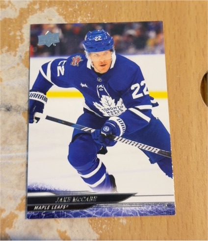 2024-25 Upper Deck #174 Jake McCabe — front